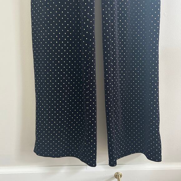 Privacy Please Caroll Metallic Dotted Jumpsuit Sz S - Picture 5 of 9